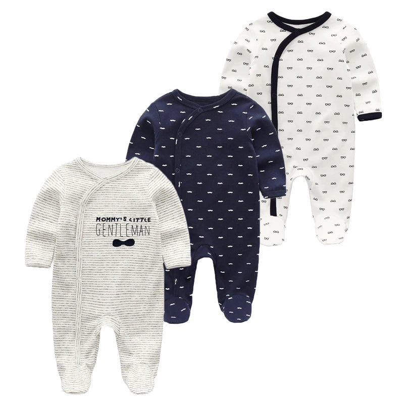 Baby Long Sleeve Bodysuit 3-Piece