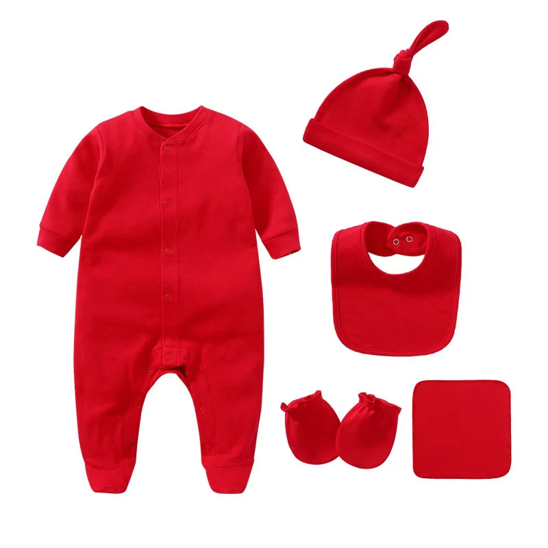 Cute 5 piece Cotton Romper