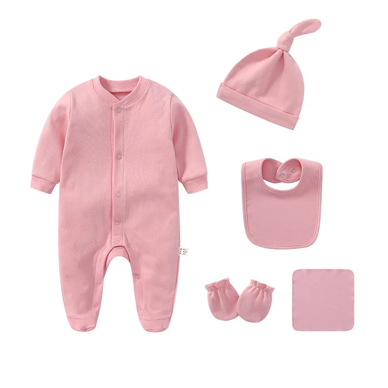 Cute 5 piece Cotton Romper