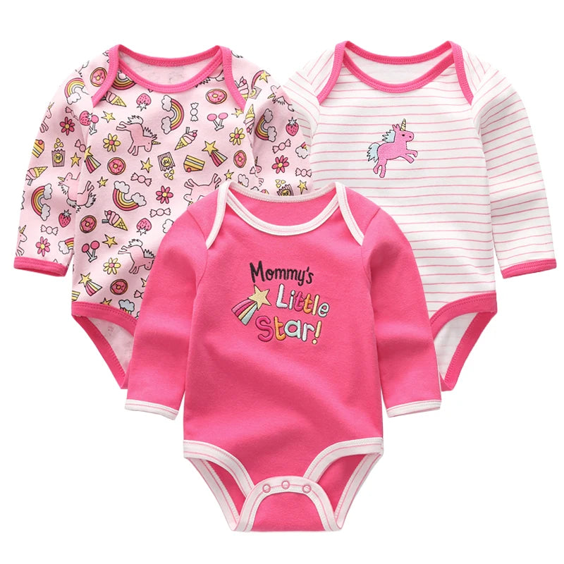 Baby Bodysuit 3-Piece