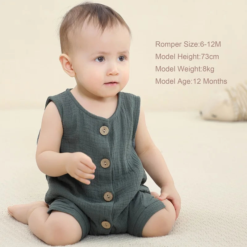 Cotton Baby Romper