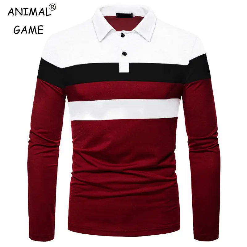 Men's Long Sleeve Polo Shirt