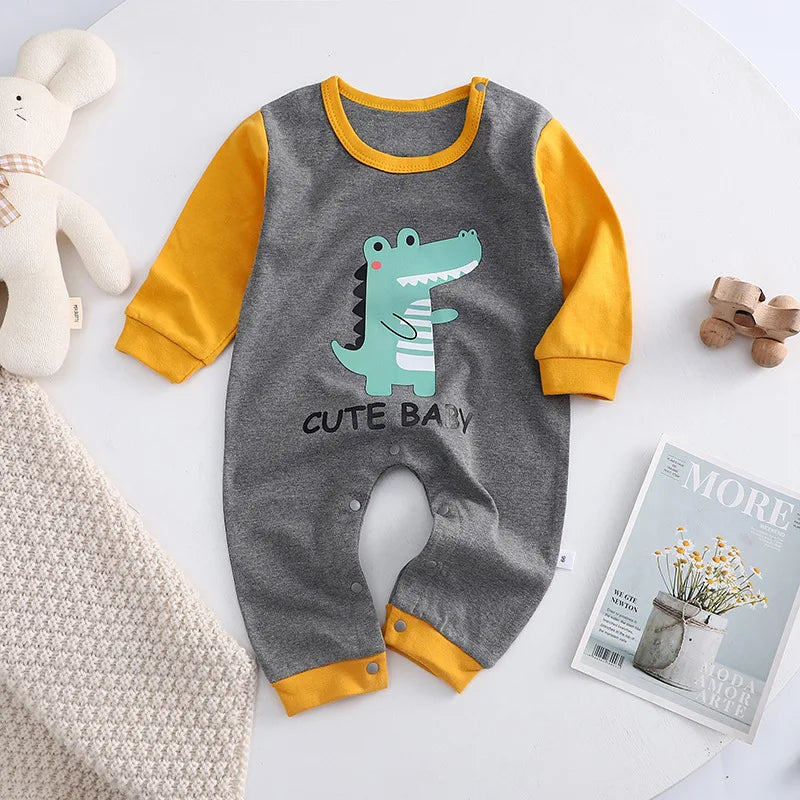 Newborn Baby Short Sleeve Romper