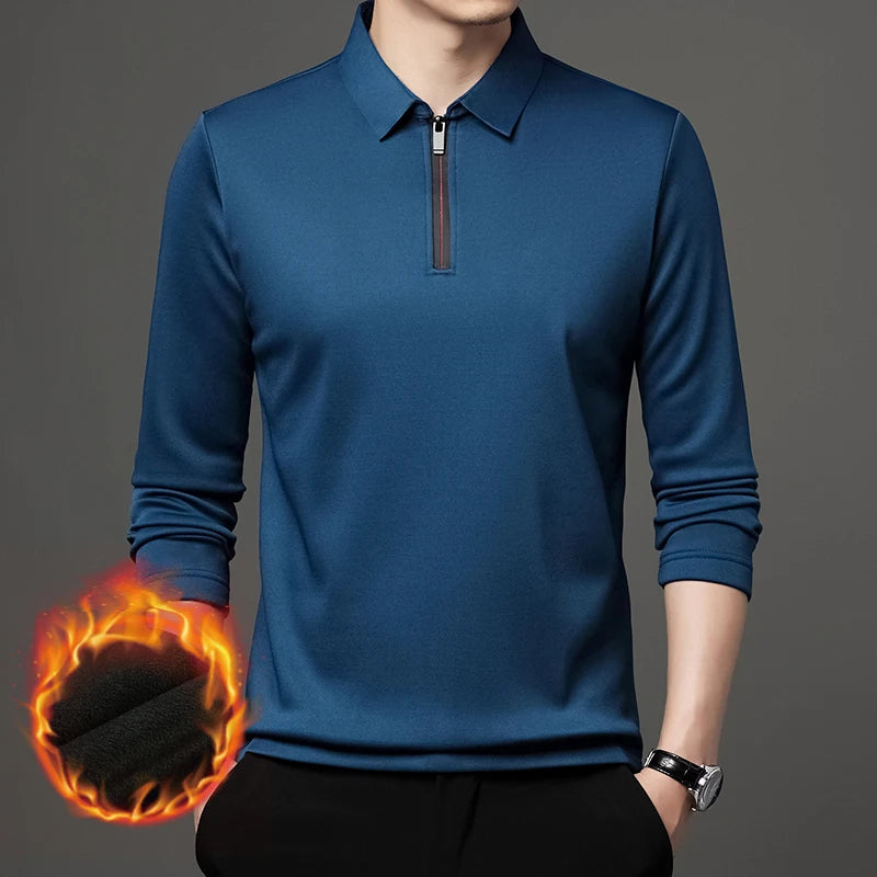 Male Long Sleeve Polo Shirt