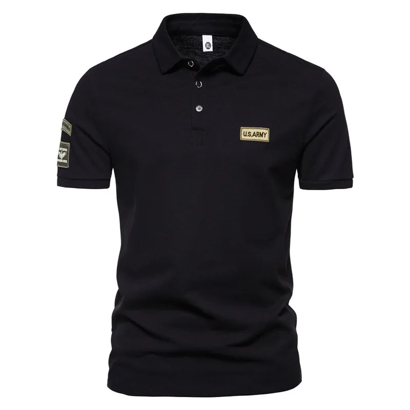 Men's Short Sleeve Polo T-shirt