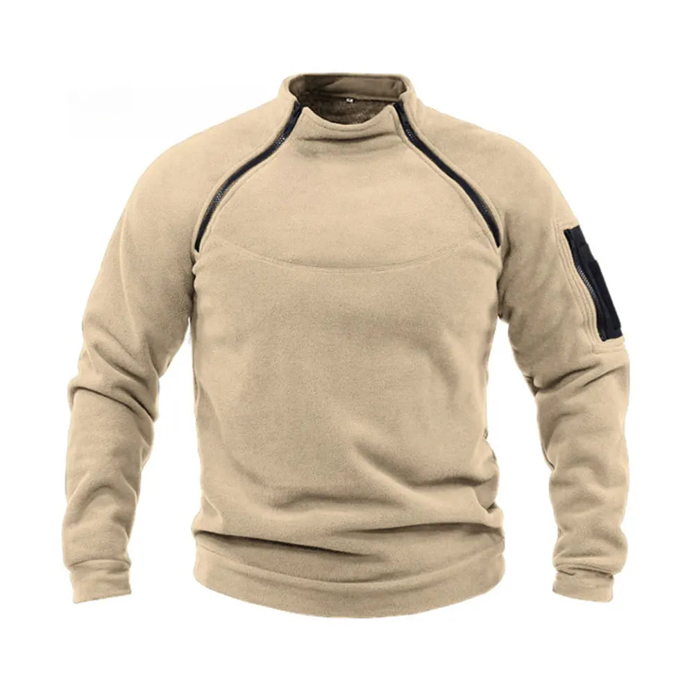 Mens Military Fleece Sweatshirt