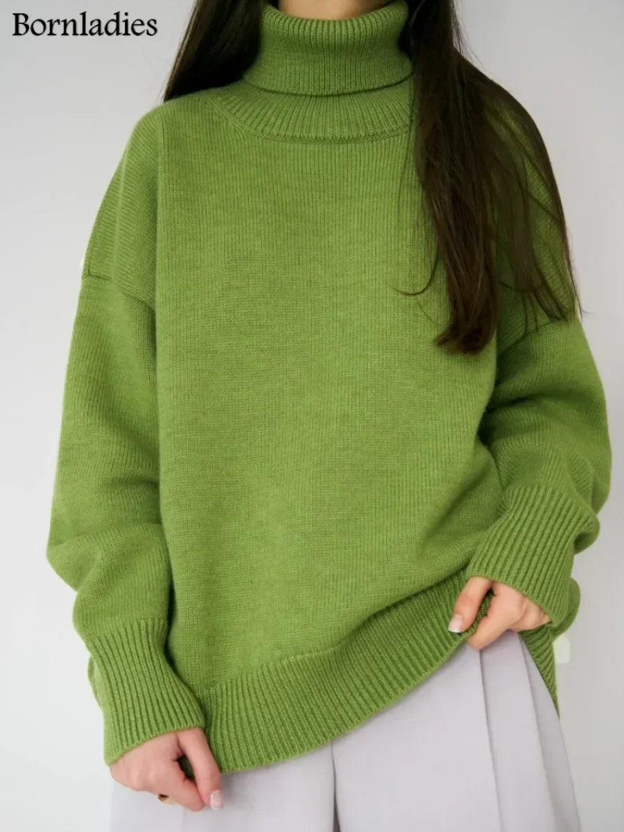 Turtleneck Sweater Women