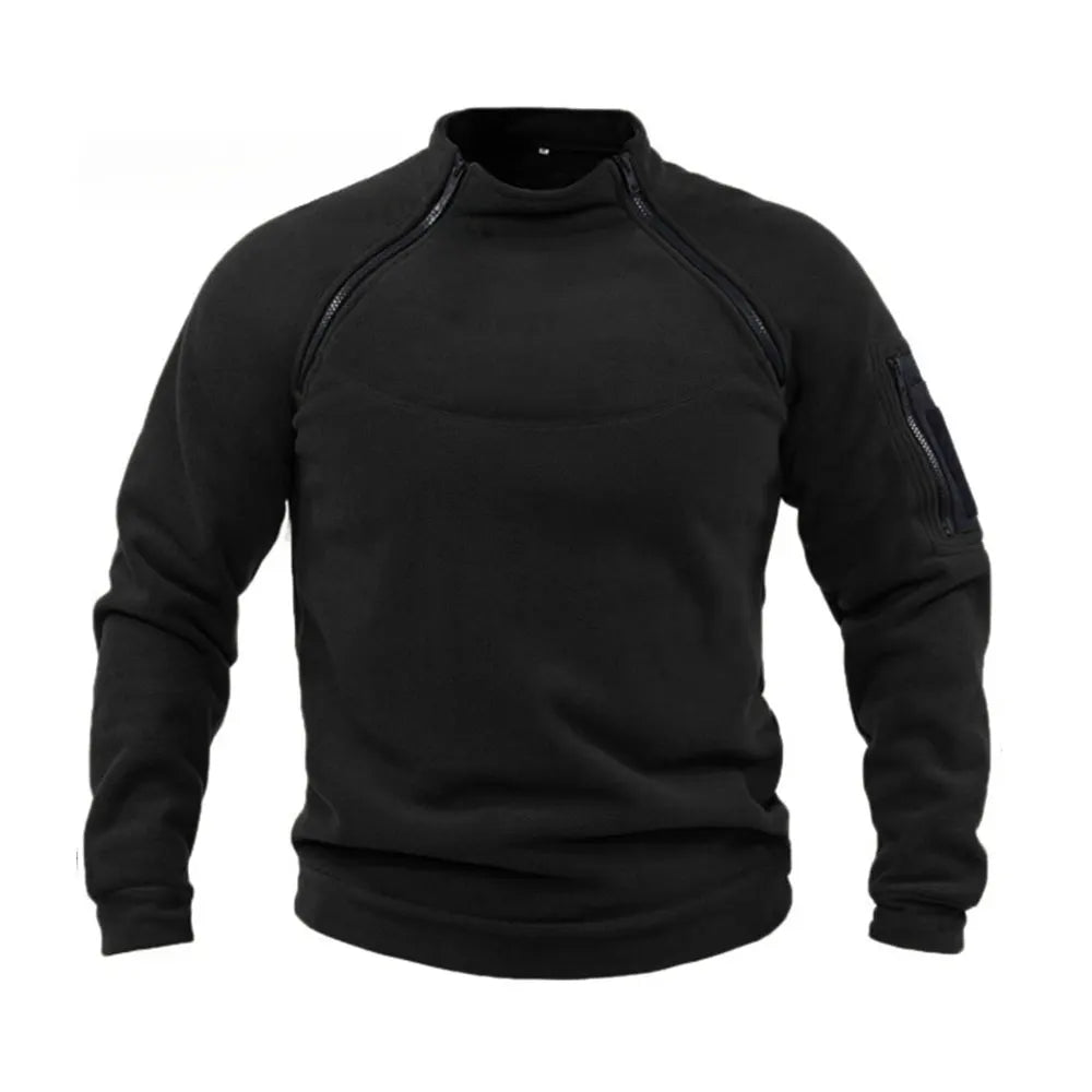 Mens Military Fleece Sweatshirt