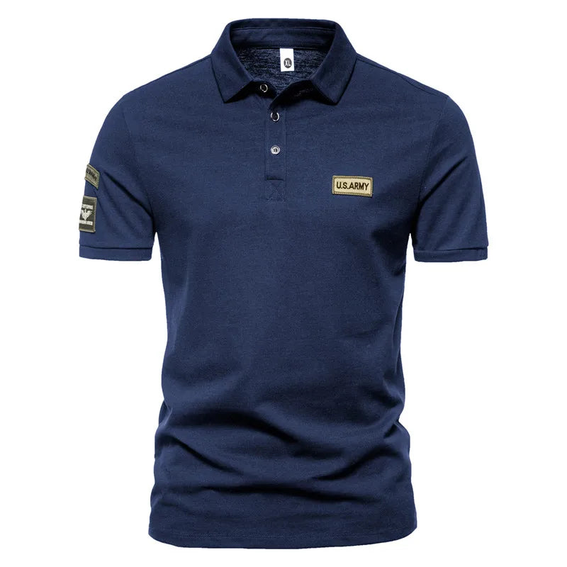 Men's Short Sleeve Polo T-shirt