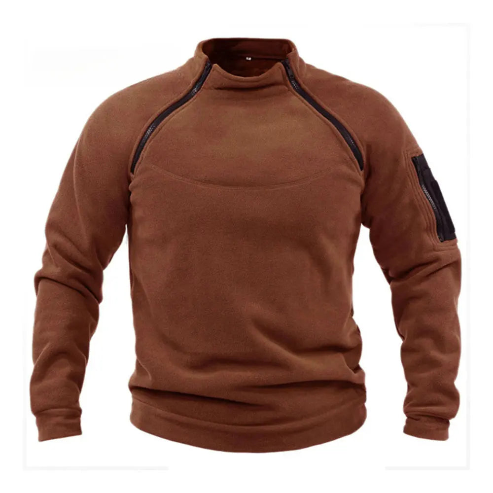 Mens Military Fleece Sweatshirt