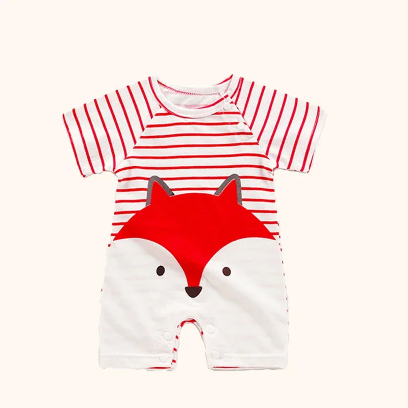 Newborn Baby Short Sleeve Romper