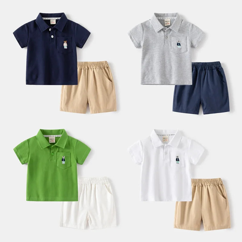 Children's T-shirt+Shorts 2-Piece