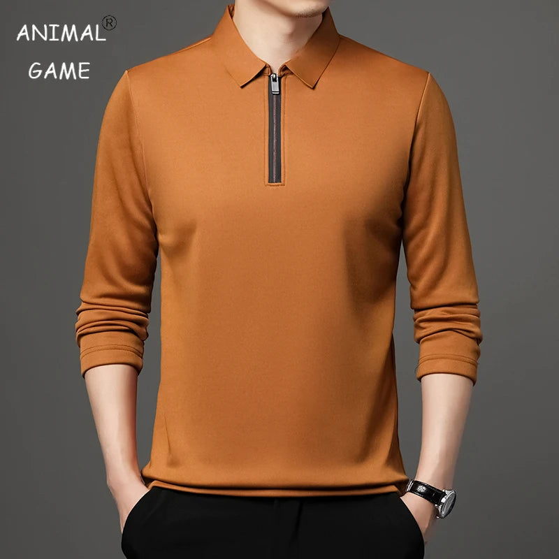 Male Long Sleeve Polo Shirt