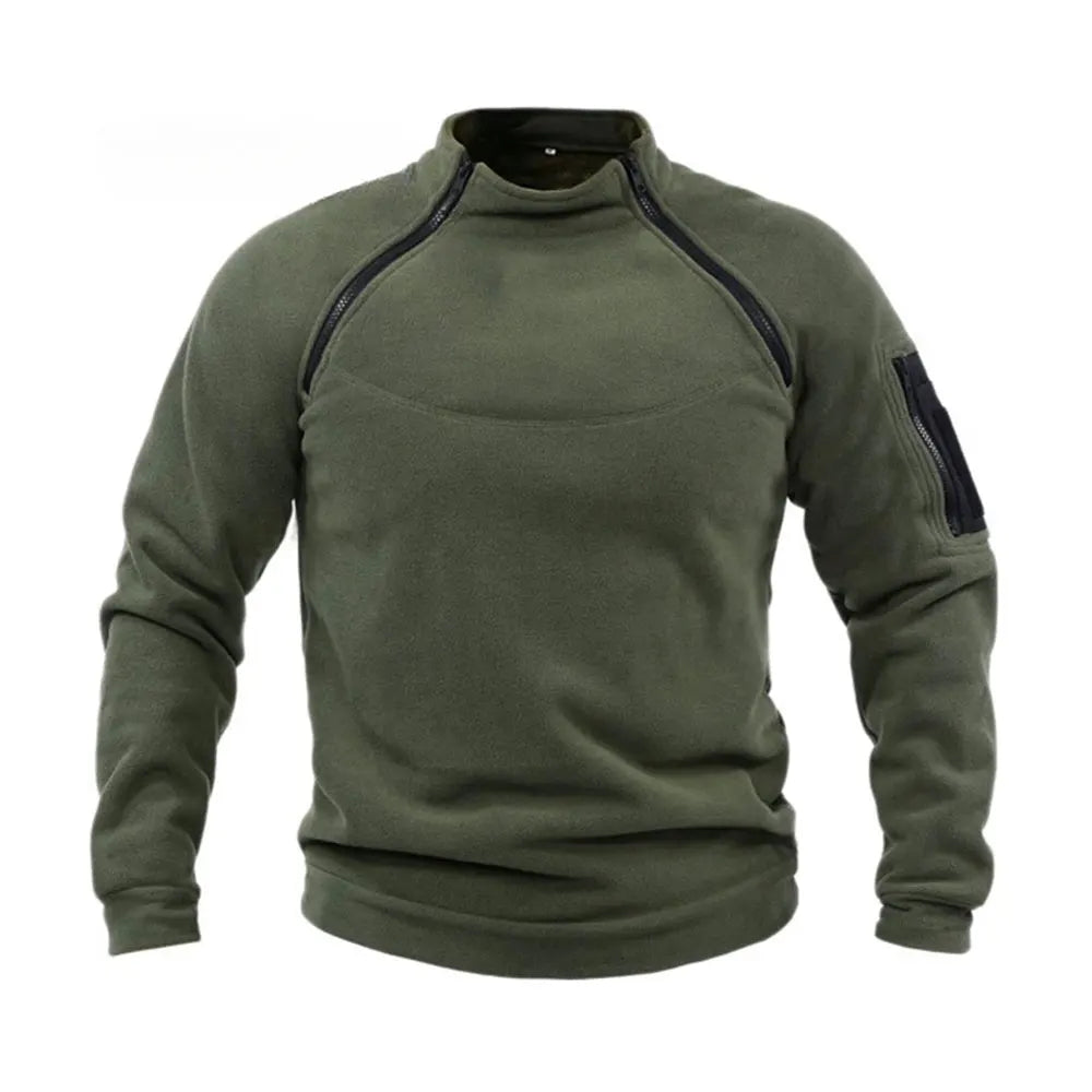 Mens Military Fleece Sweatshirt