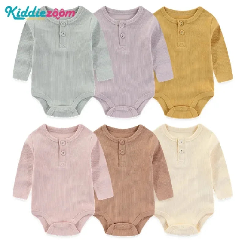 3-Piece Baby Rompers