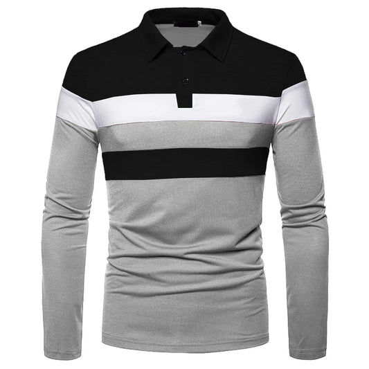 Men's Long Sleeve Polo Shirt