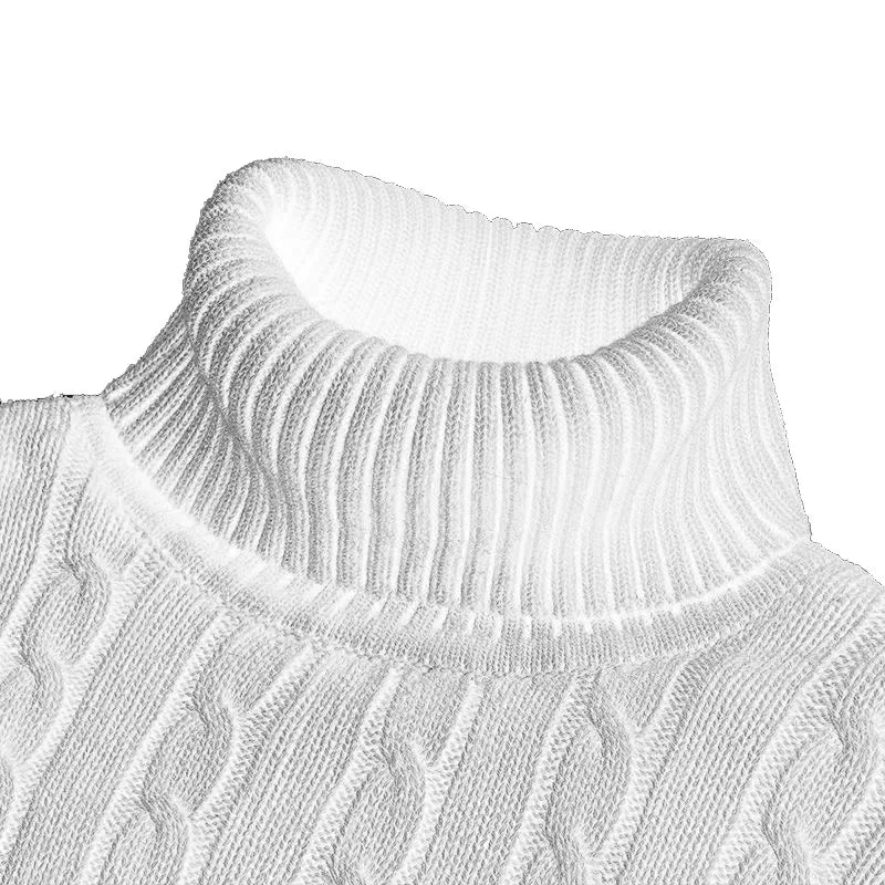 Men's Warm Turtleneck Sweater