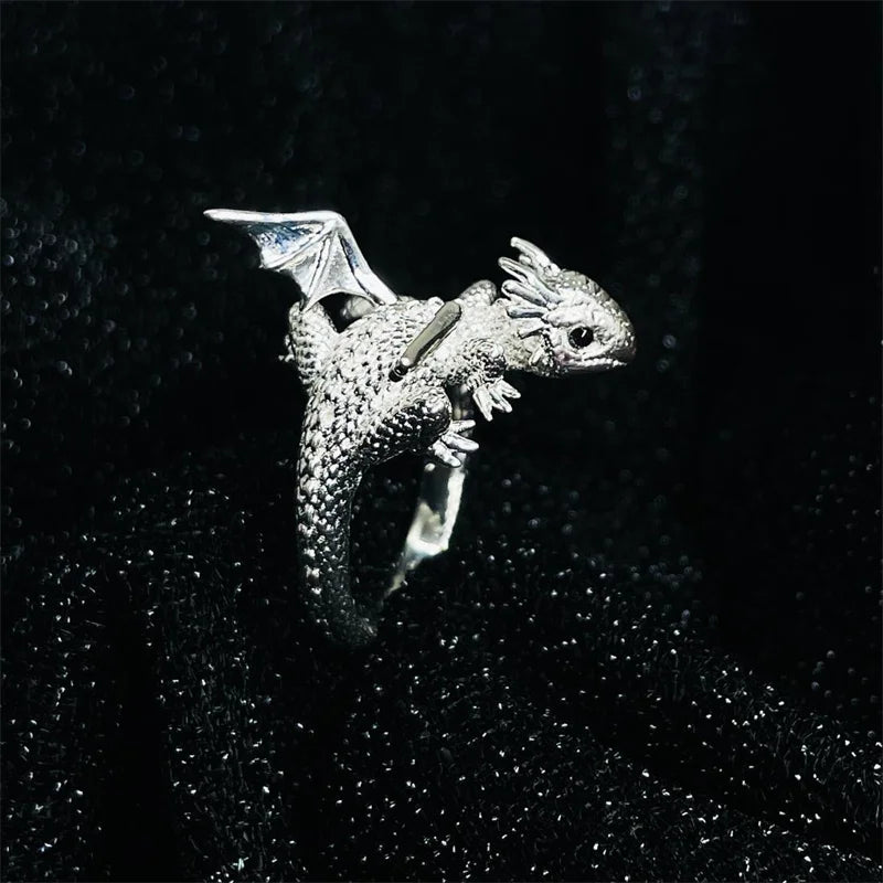 Mystic Dragon Wing Rings Collection