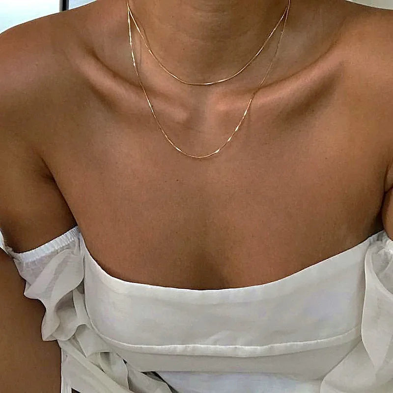 Elegant Minimalist Choker Necklace