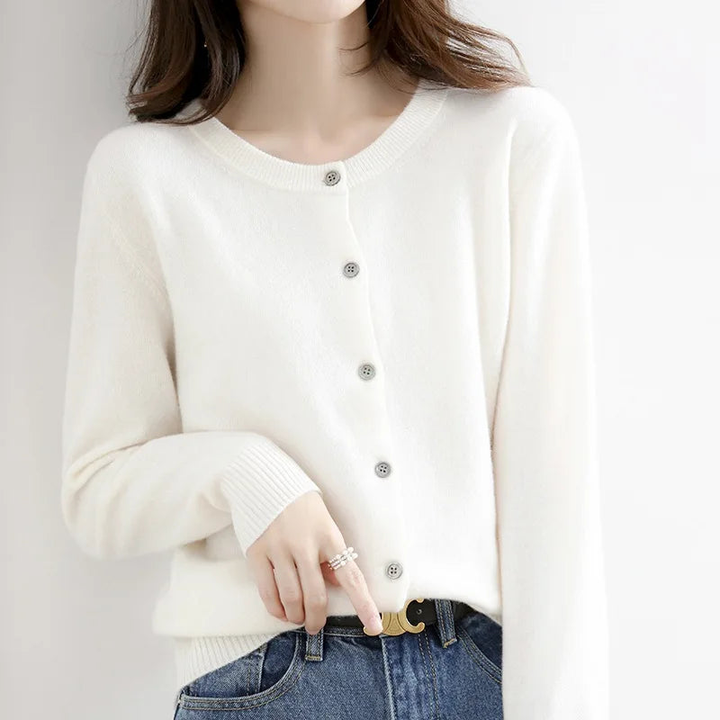 Korean Cozy Knit Cardigan Sweater