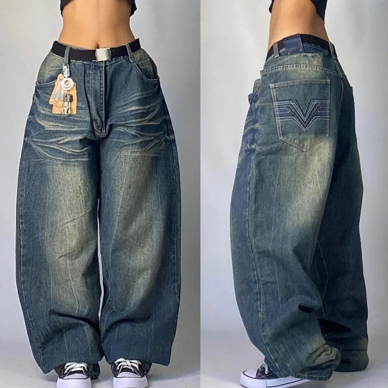 90s Streetwear Baggy Jeans