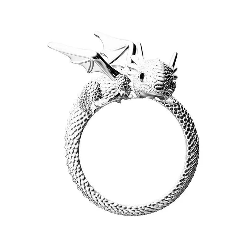 Mystic Dragon Wing Rings Collection