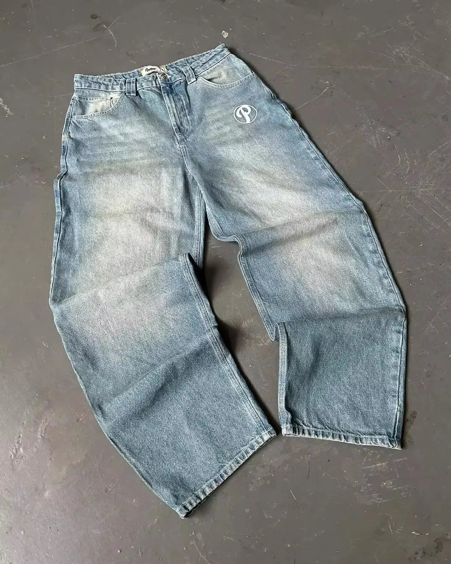 90s Streetwear Baggy Jeans