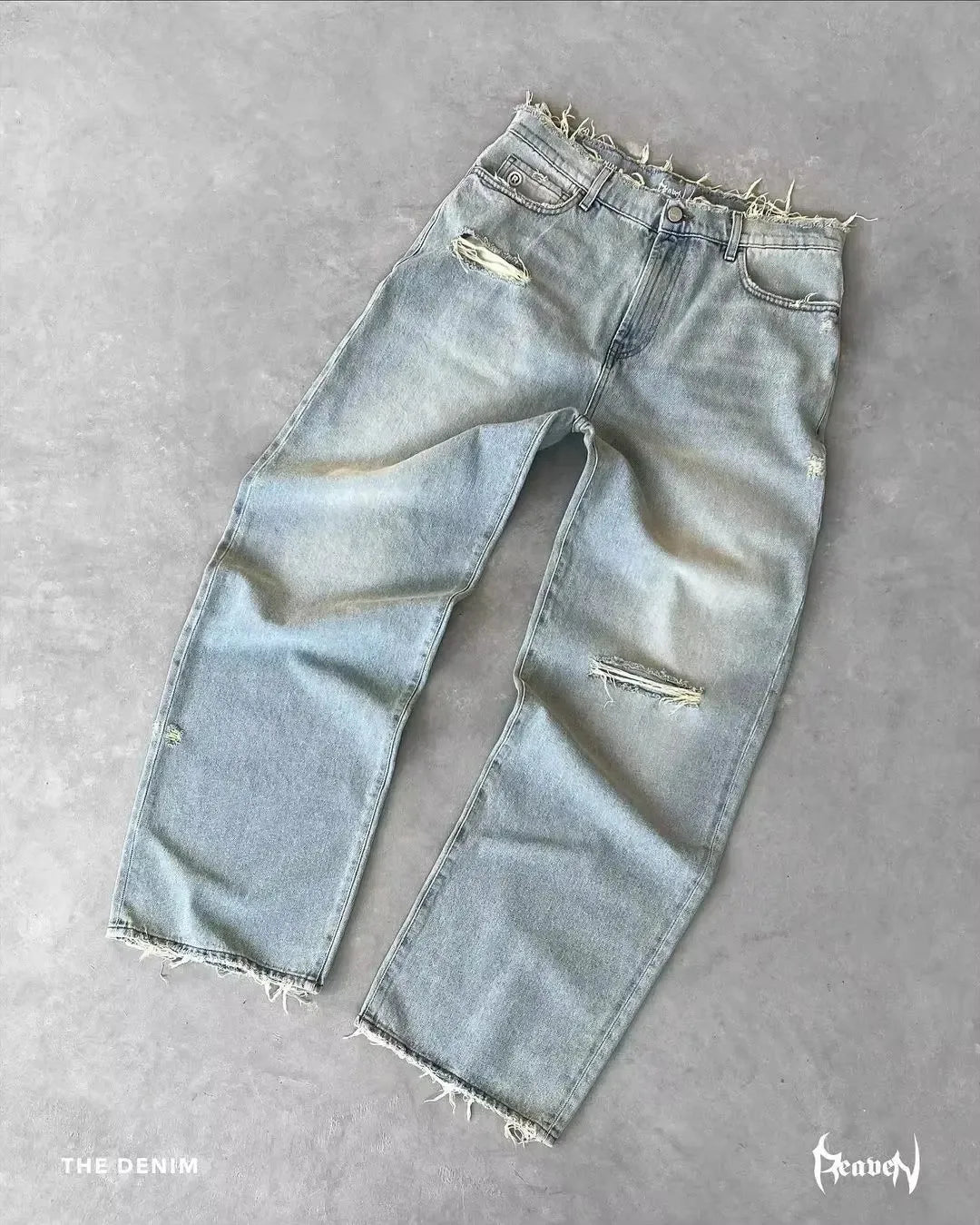 90s Streetwear Baggy Jeans