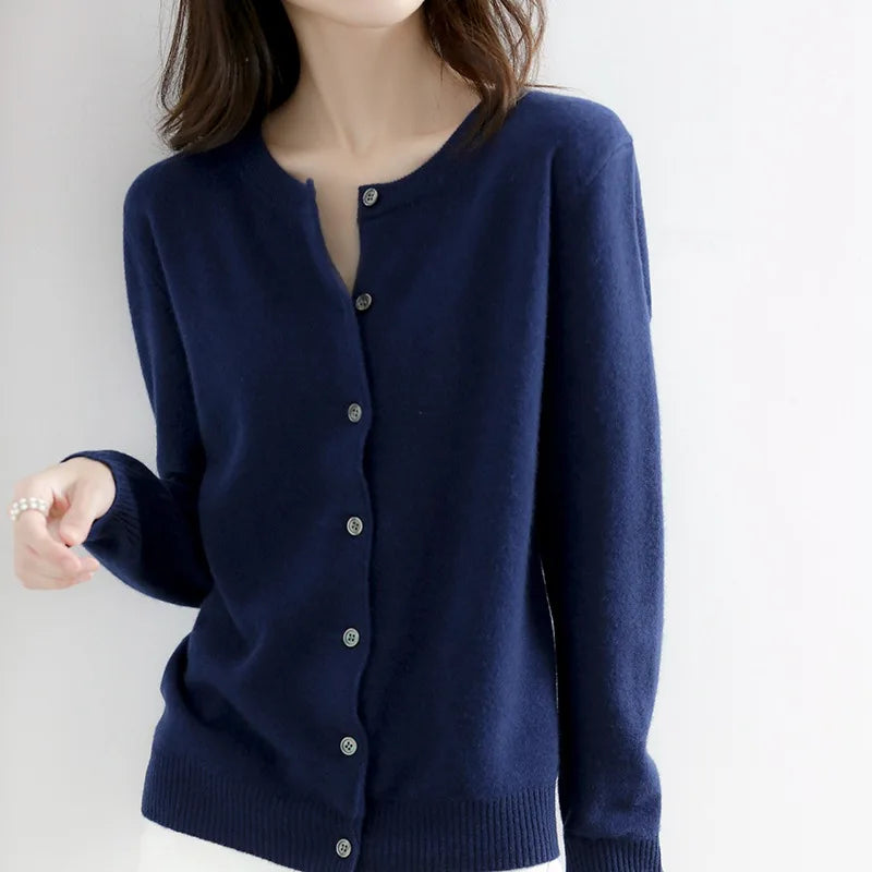 Korean Cozy Knit Cardigan Sweater