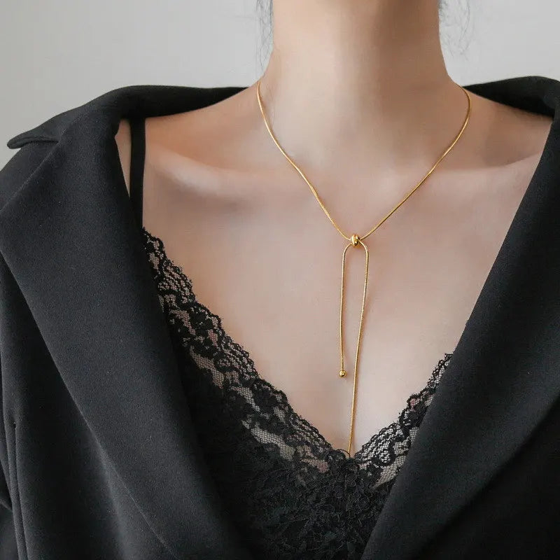 Trendy Tassel Choker Necklace