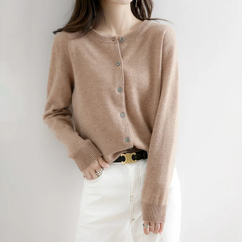 Korean Cozy Knit Cardigan Sweater