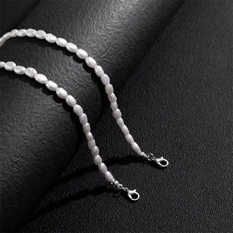 Elegant Pearl Choker Necklace for Women