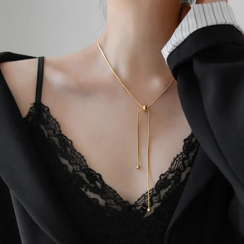 Trendy Tassel Choker Necklace