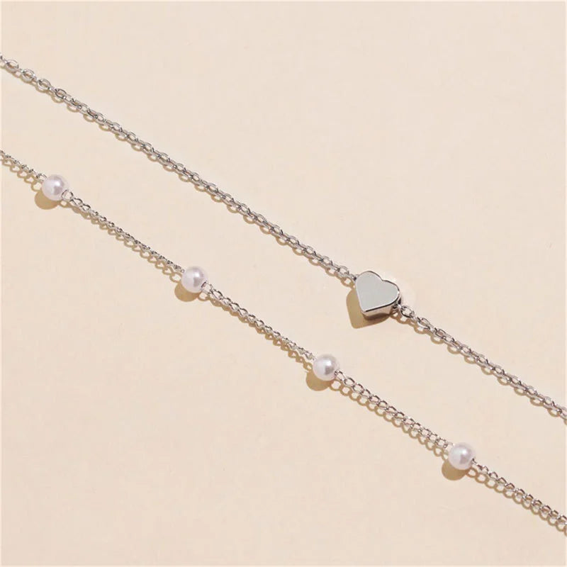 Chic Love Heart Choker Necklace