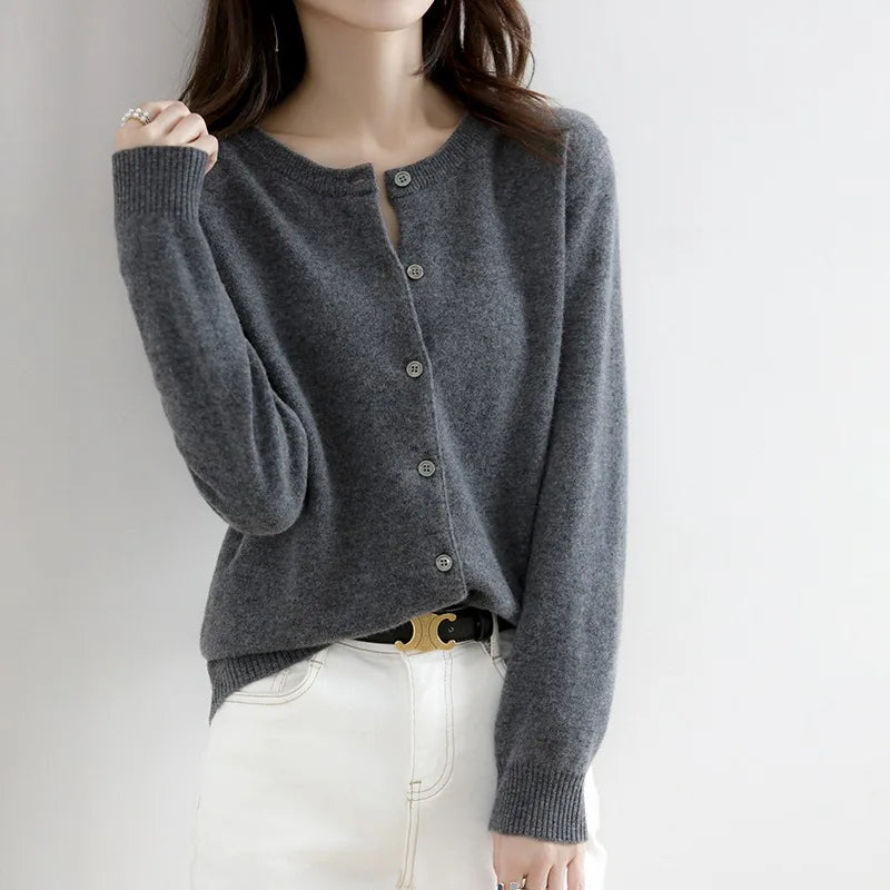 Korean Cozy Knit Cardigan Sweater