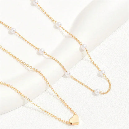 Chic Love Heart Choker Necklace